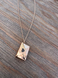 Custom Envelope Necklace