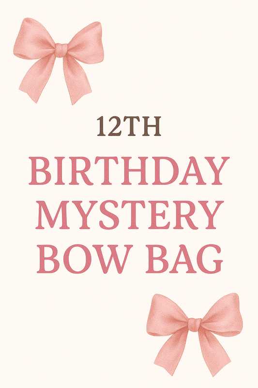 12th Birthday Mystery Bow Bag (10 bows)