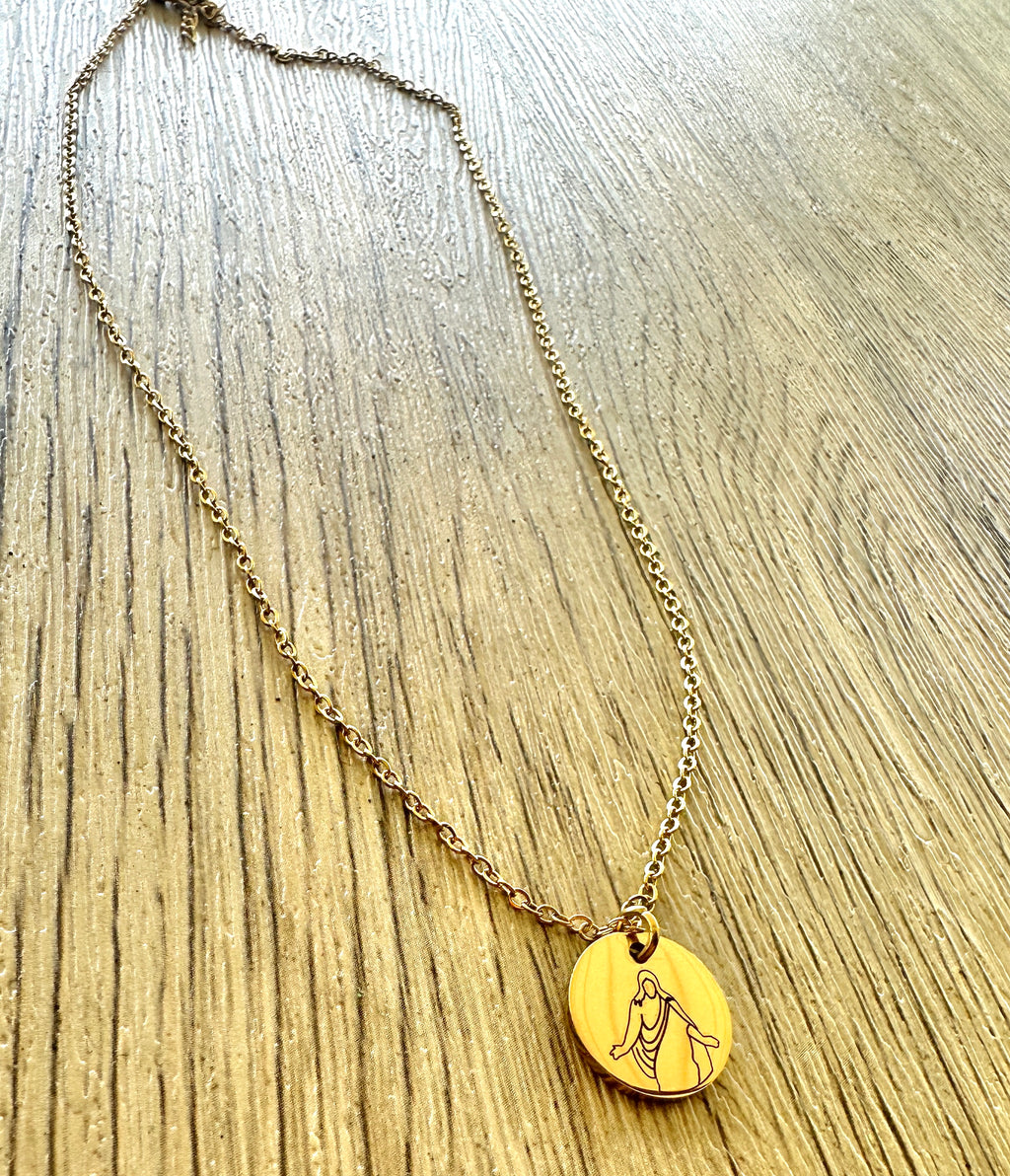 Christus Necklace- 3 color options