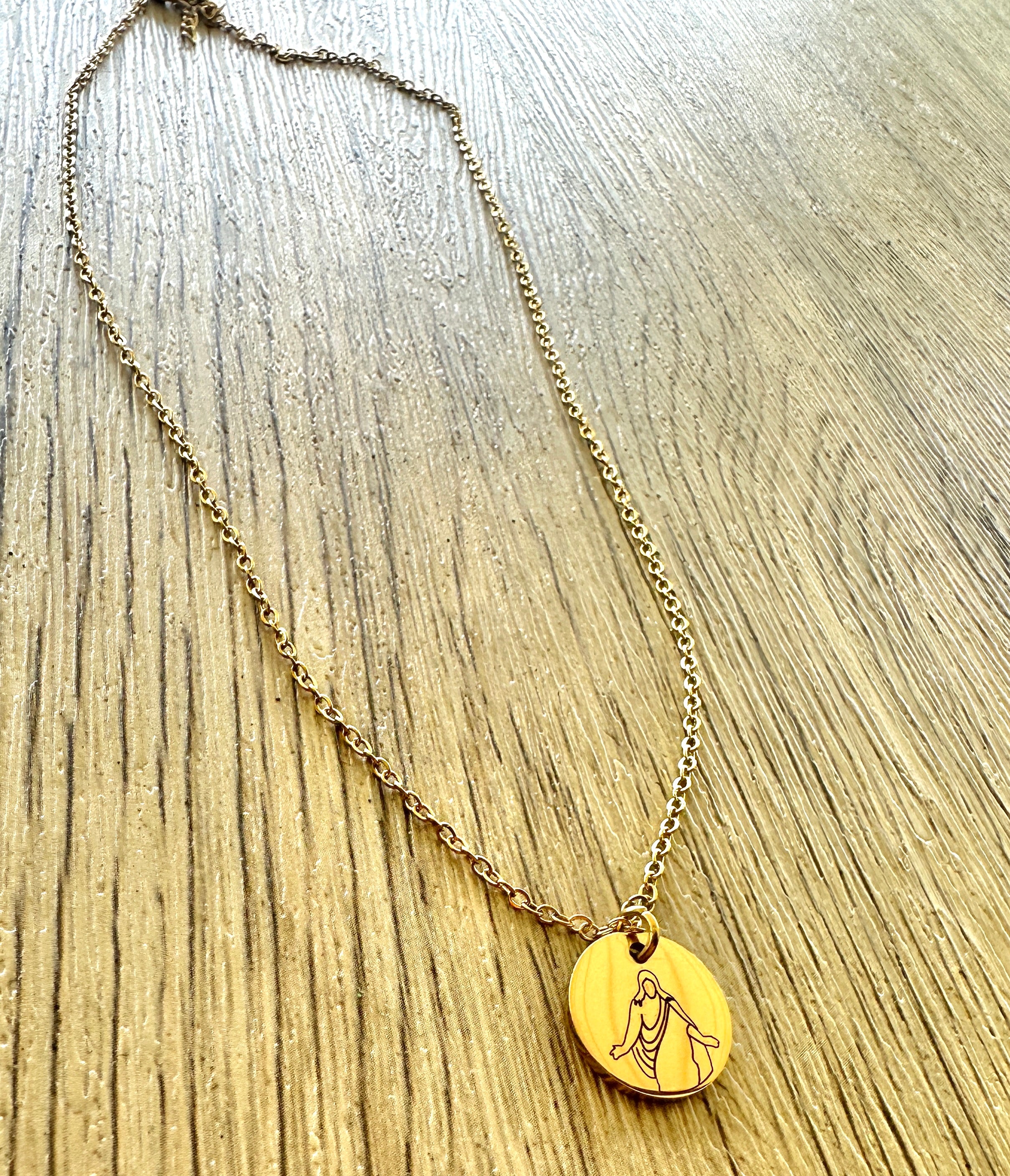 Christus Necklace- 3 color options