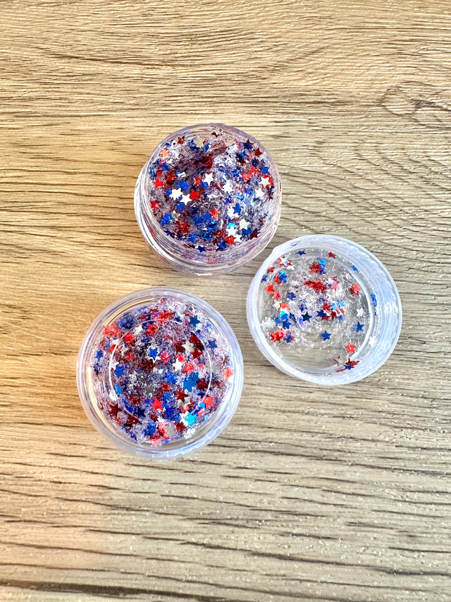 Patriotic All Star Hair Glitter 10 gram jar