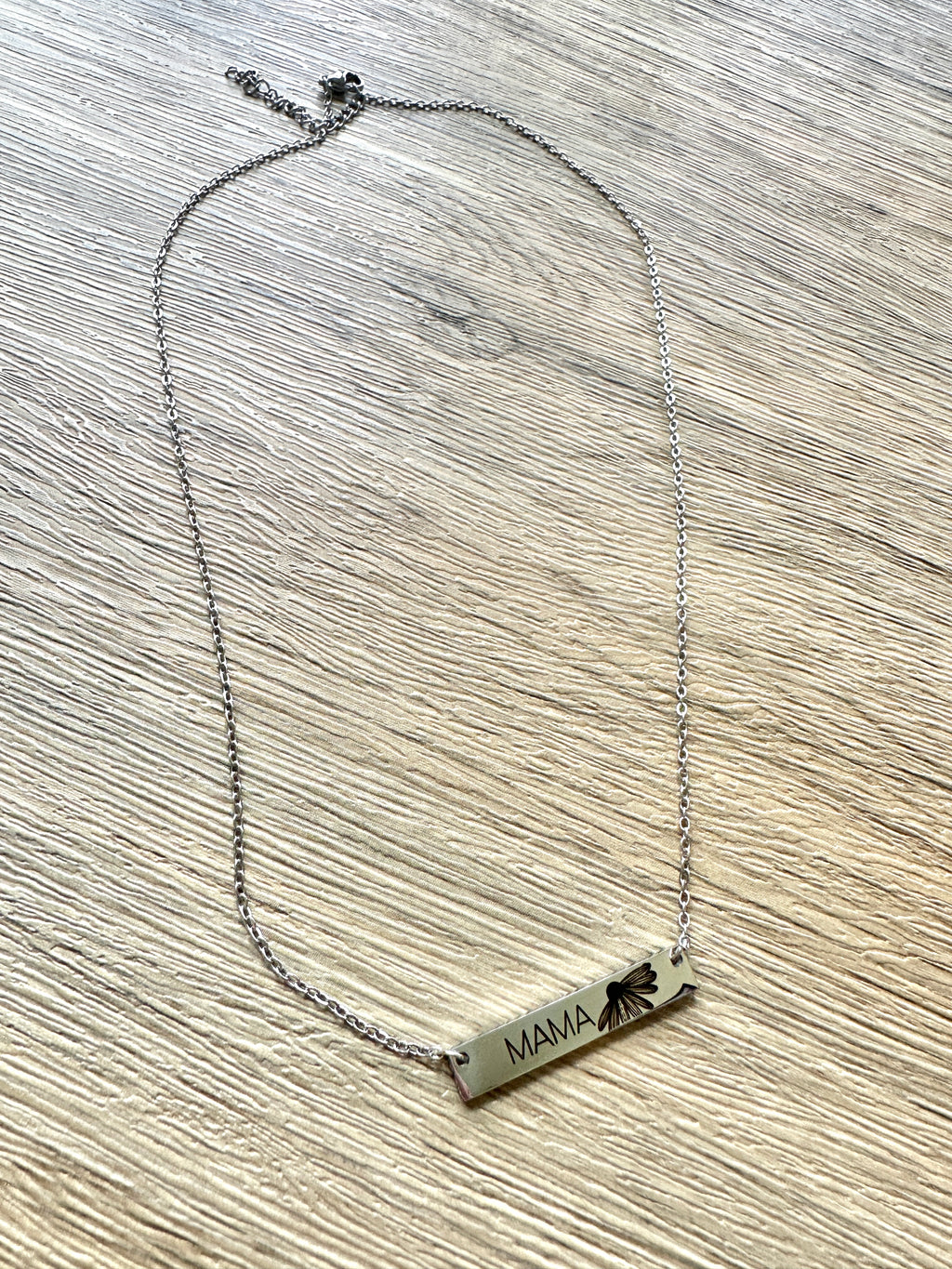 Daisy Mama Bar Necklace