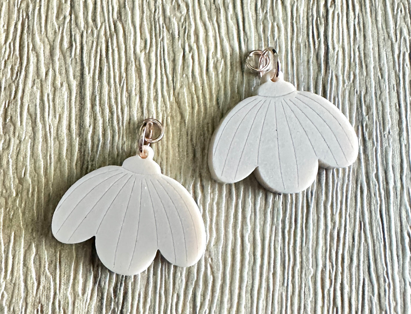Matte Latte Hoop Charms