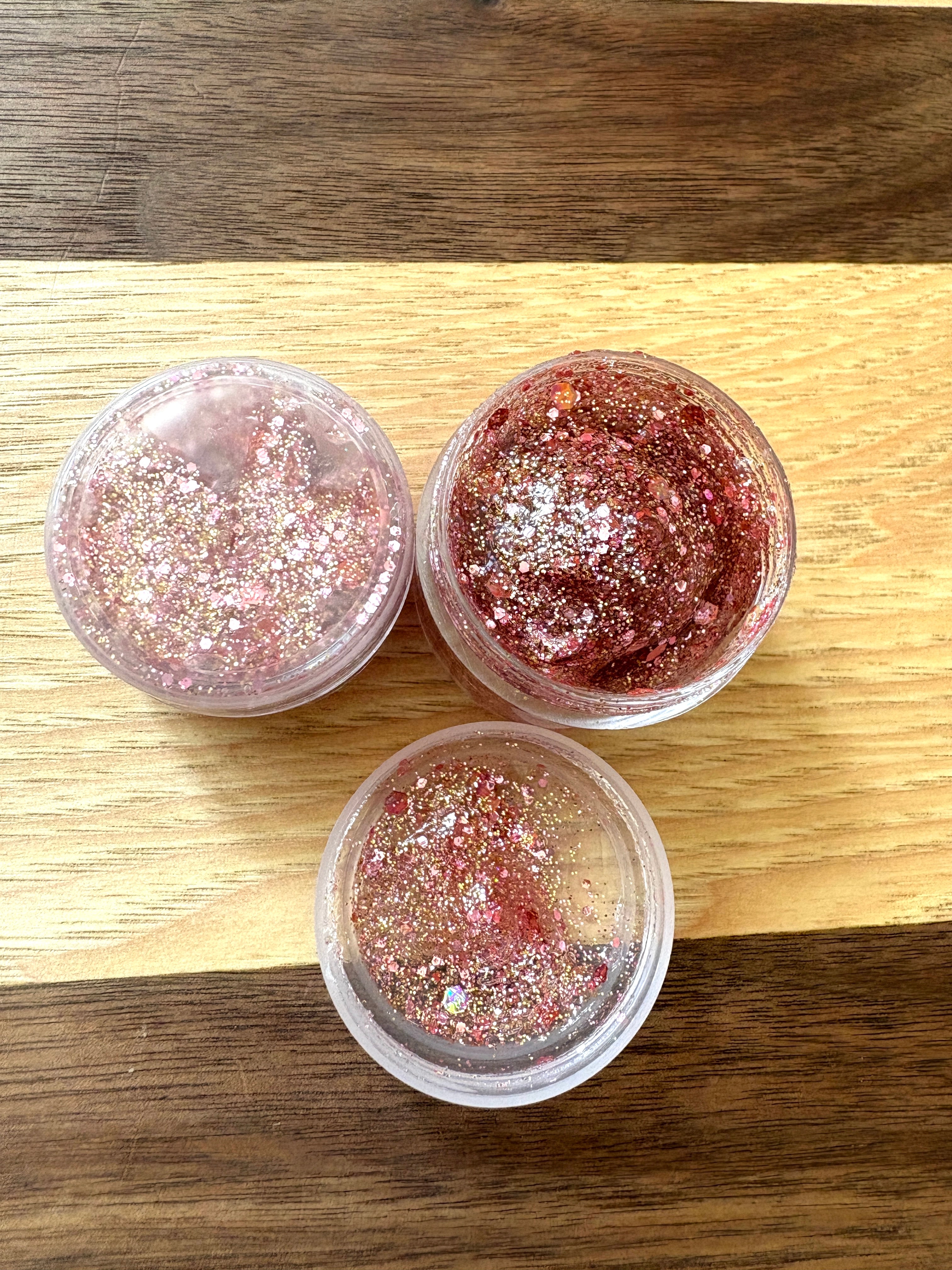 Rose Gold Hair Glitter