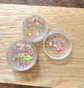 Neon Butterfly Mini Hair Glitter