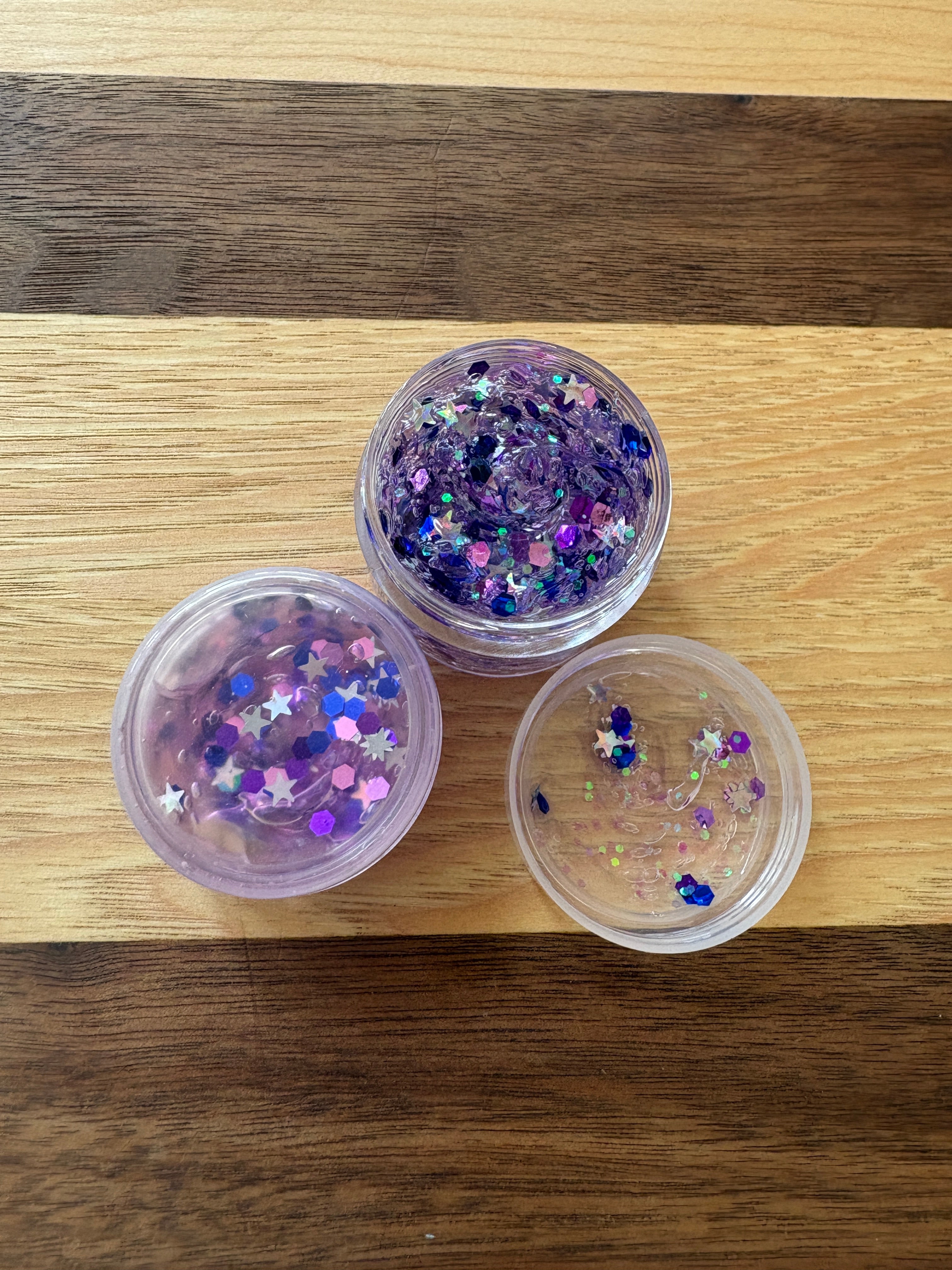 Purple Star Hair Glitter