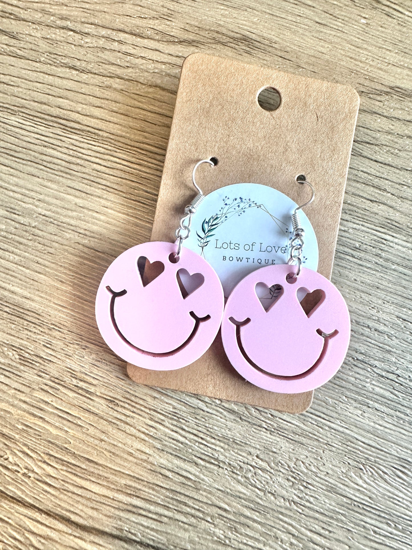 Pink Smile Earrings