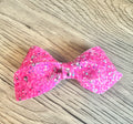 Hot Pink Sequin Blakely Bow