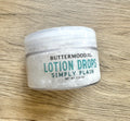 Buttermood Simply Plain Lotion Drops- Unscented Sensitive Skin