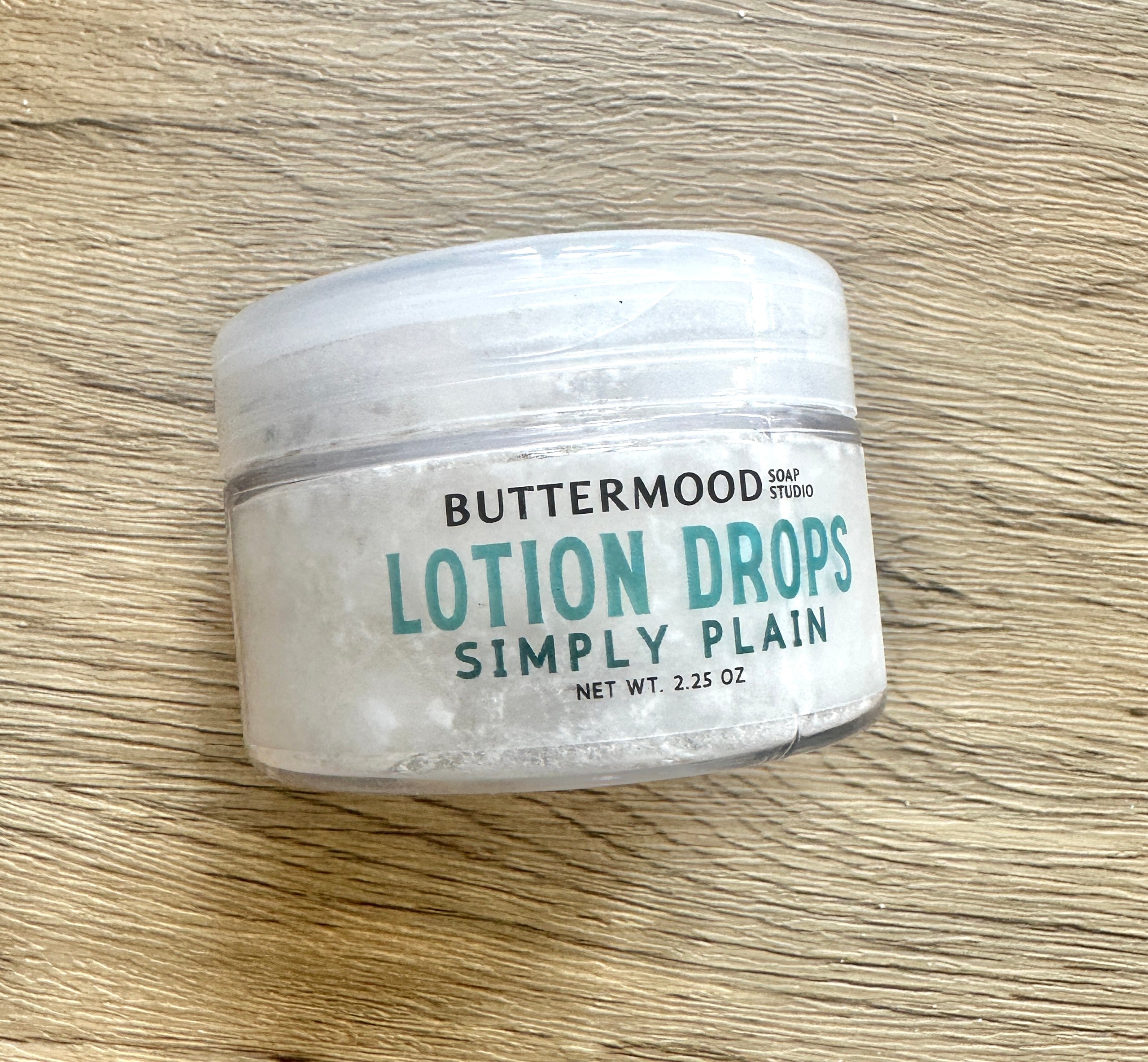 Buttermood Simply Plain Lotion Drops- Unscented Sensitive Skin