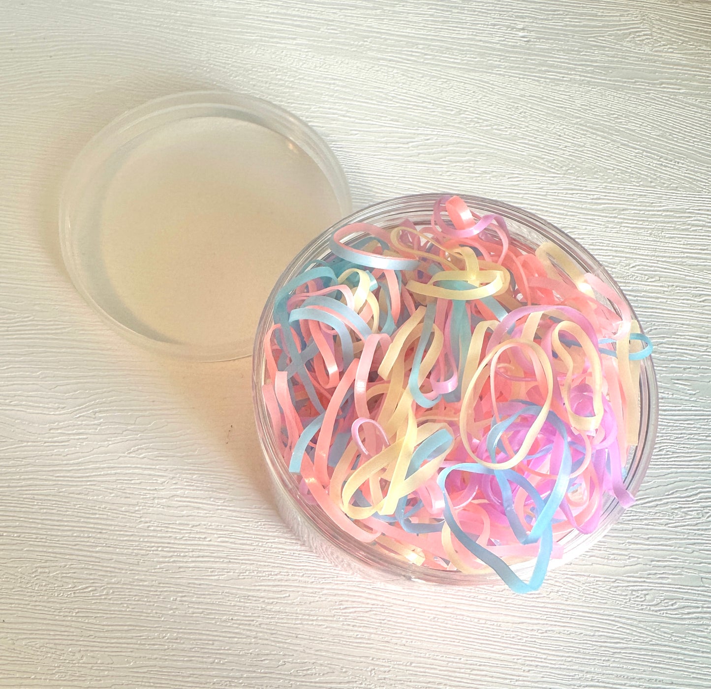 Pastel Elastics- Large Container