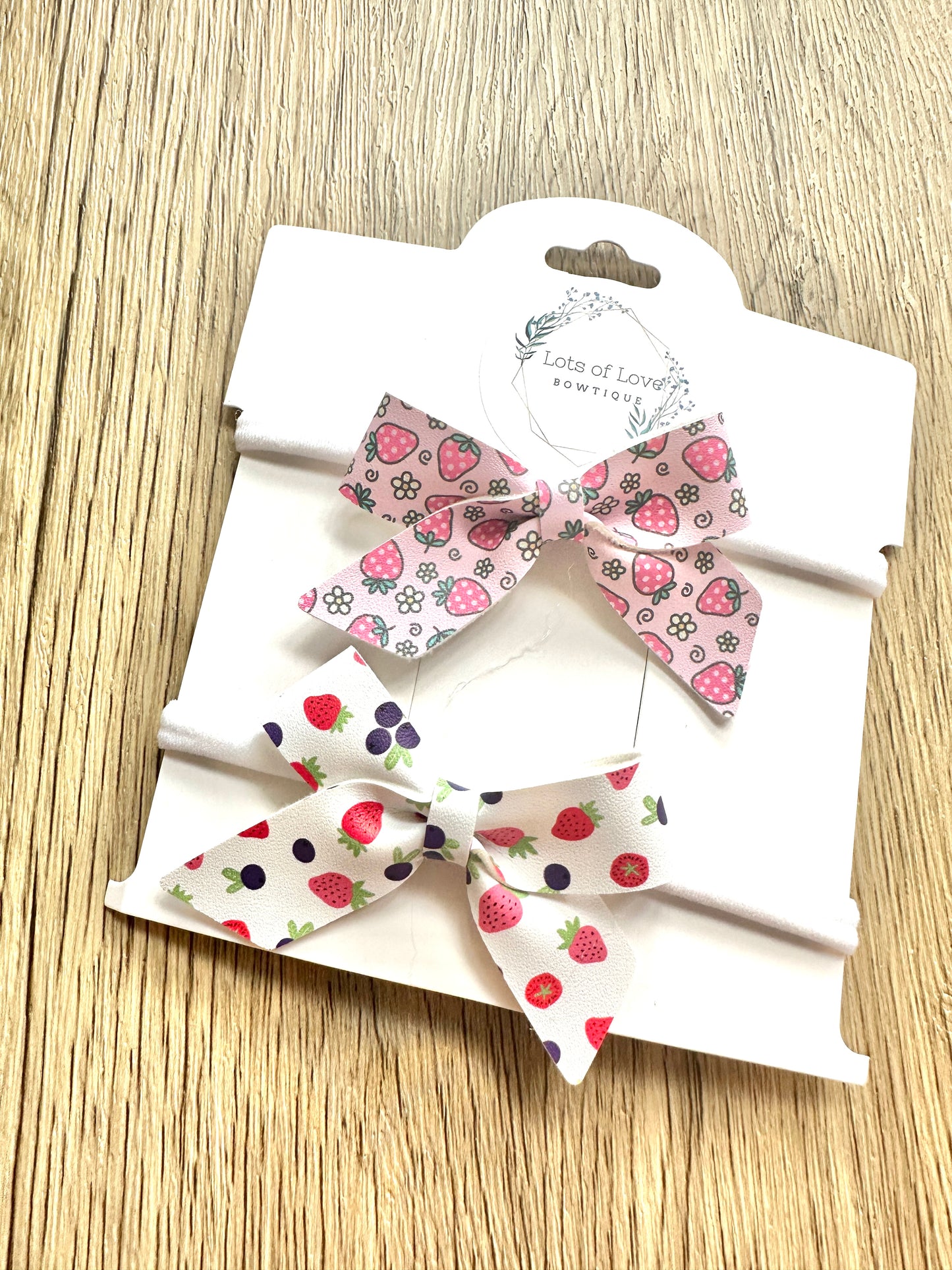 Lots of Berries Blakely Nylon Headband Set