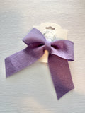 Plum Klaire Bow
