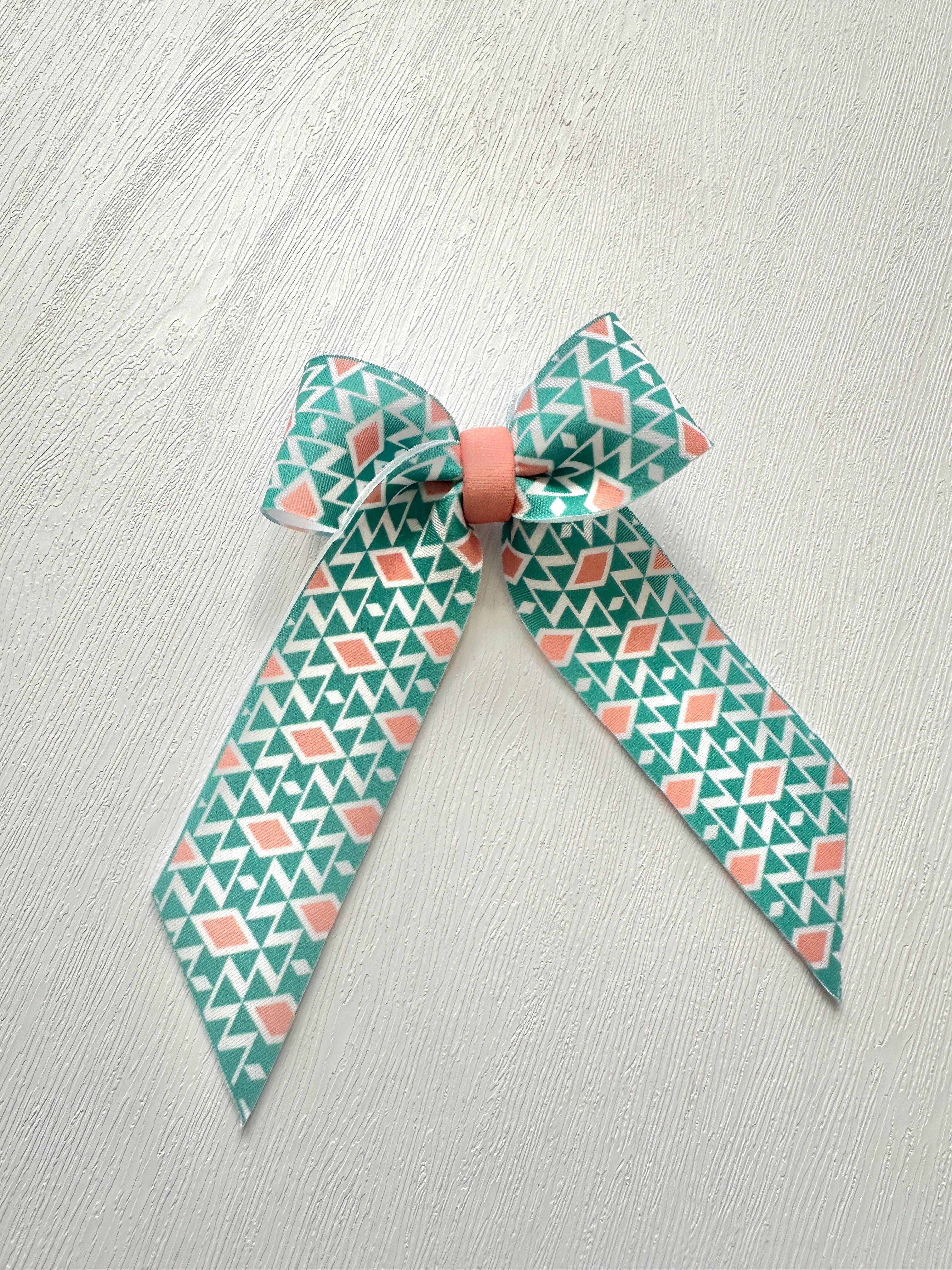 Turquoise Diamond Klaire Bow