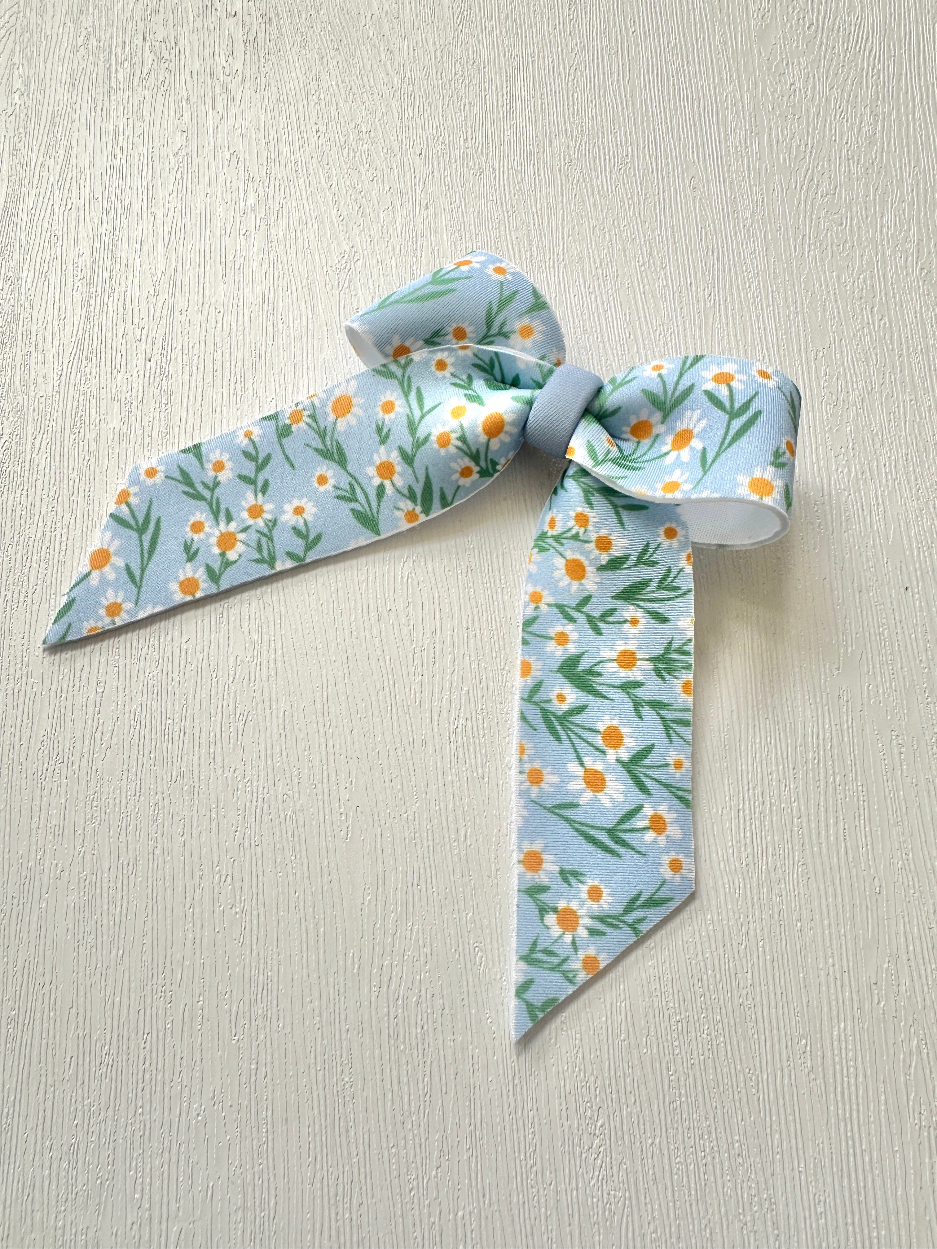 Light Blue Daisy Klaire Bow