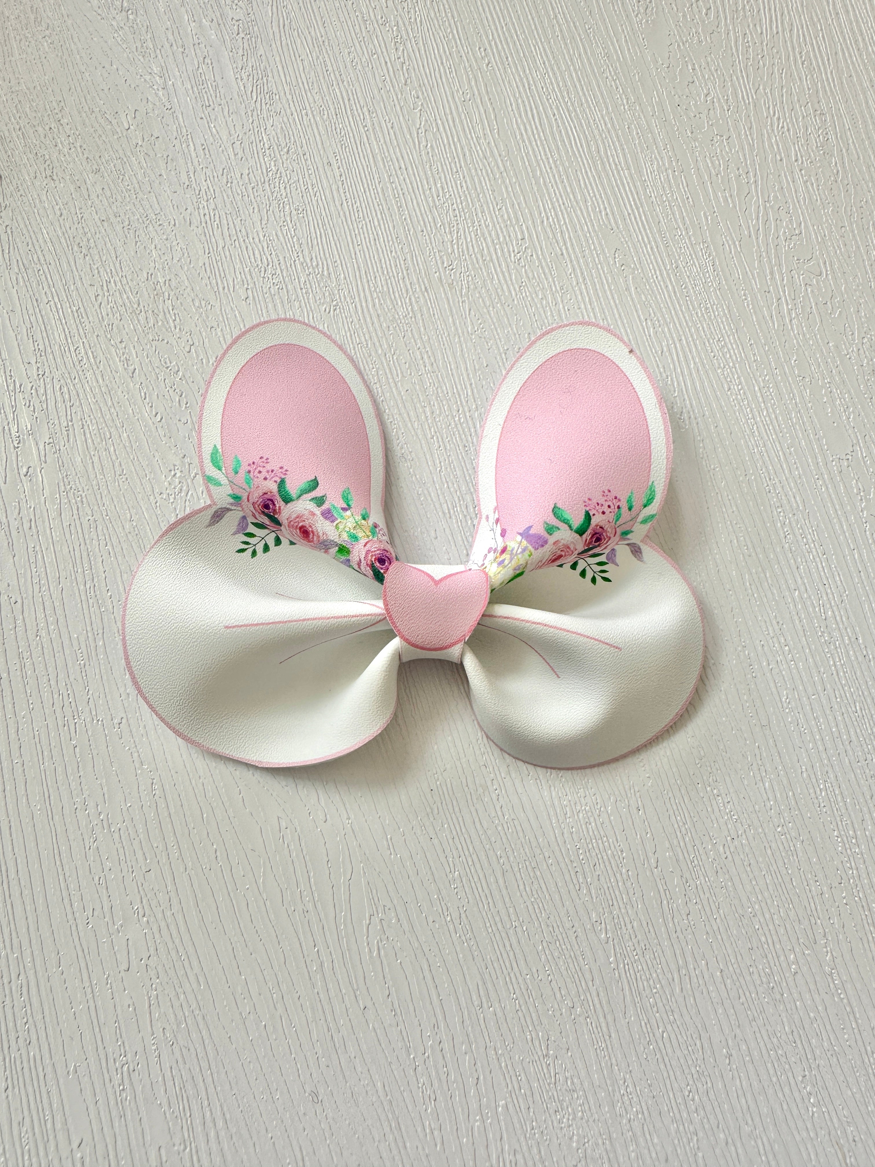 White Bunny Bow