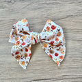 Watercolor Fall Hand Tied Bow