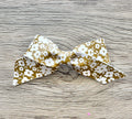 Mustard Floral Blakley Bow