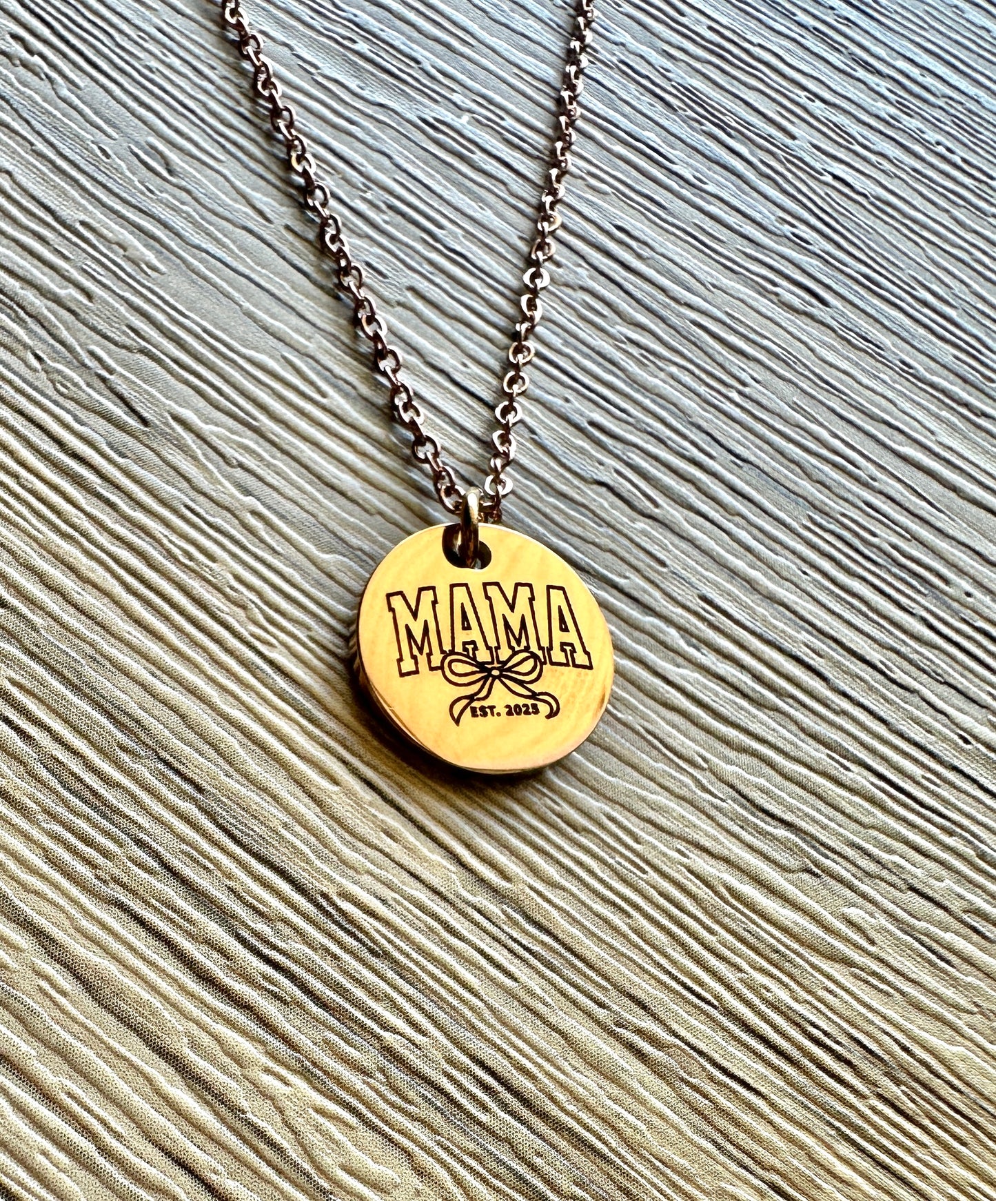 Mama Est. 2025 Necklace