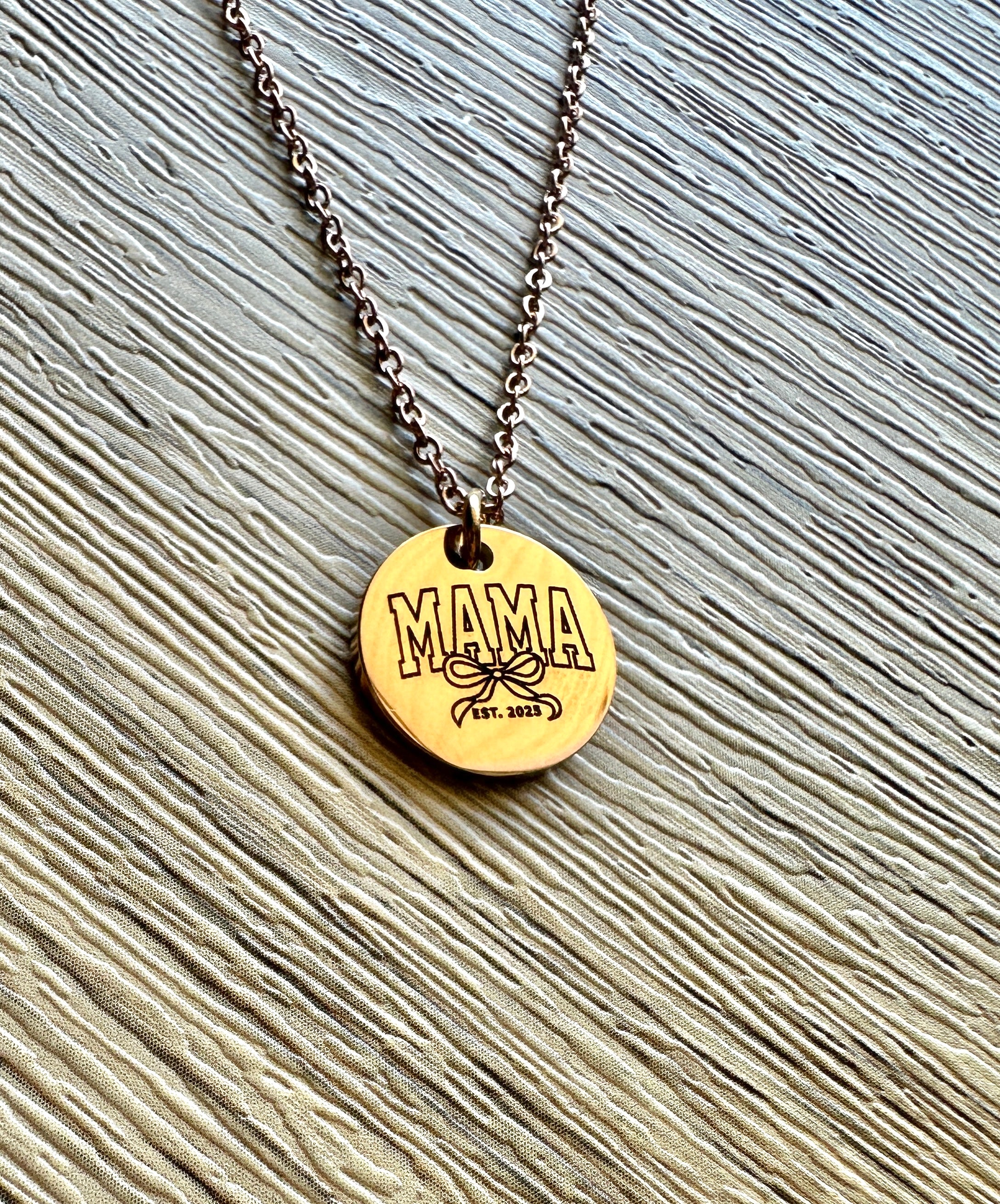 Mama Est. 2025 Necklace