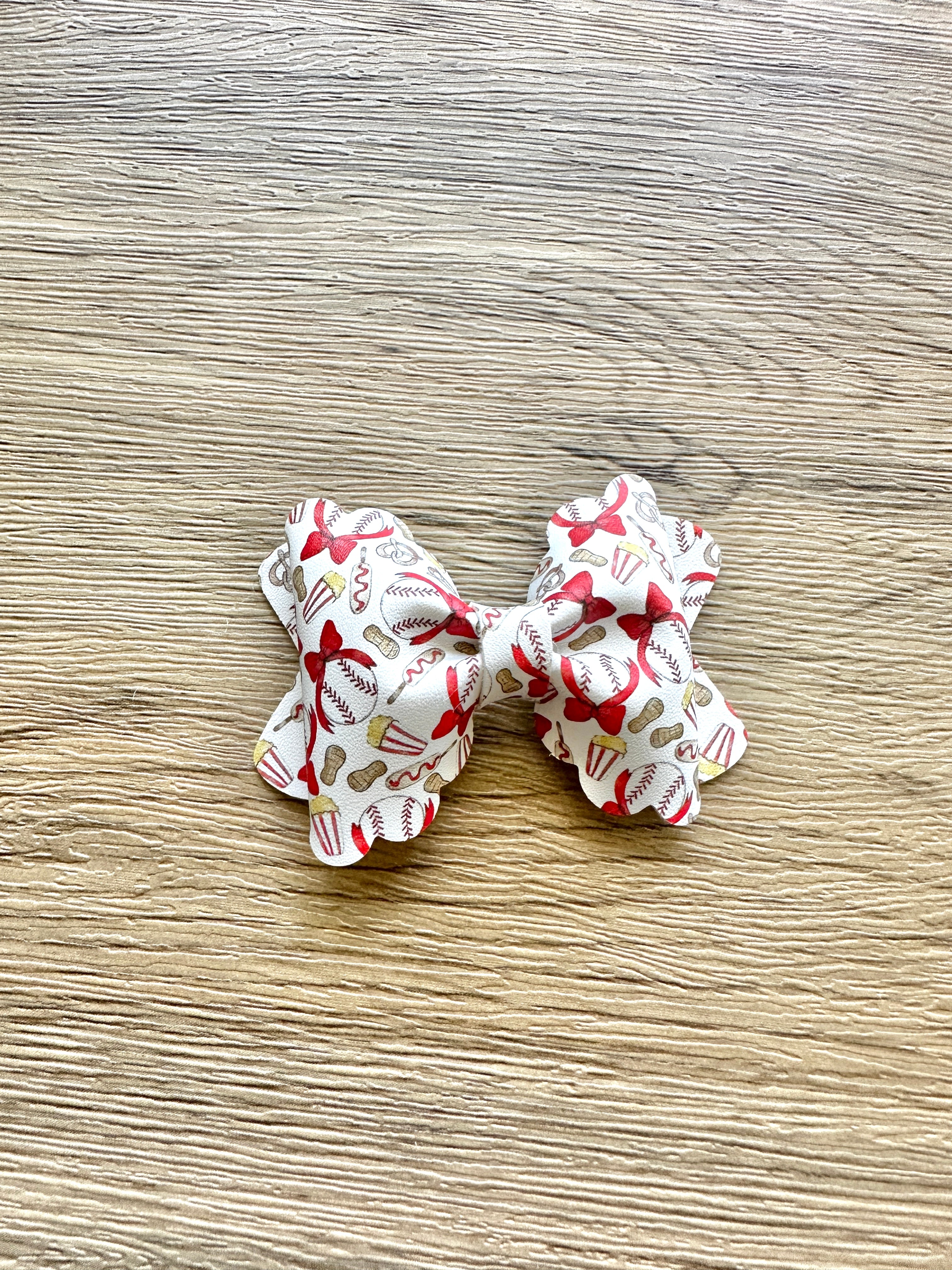 Baseball Grace Bow