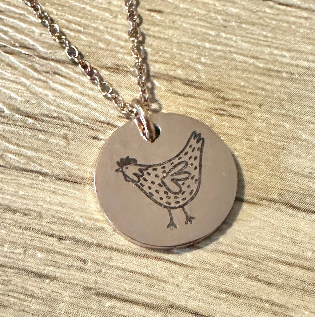 Cute Chicken Necklace