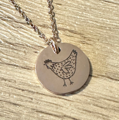 Cute Chicken Necklace