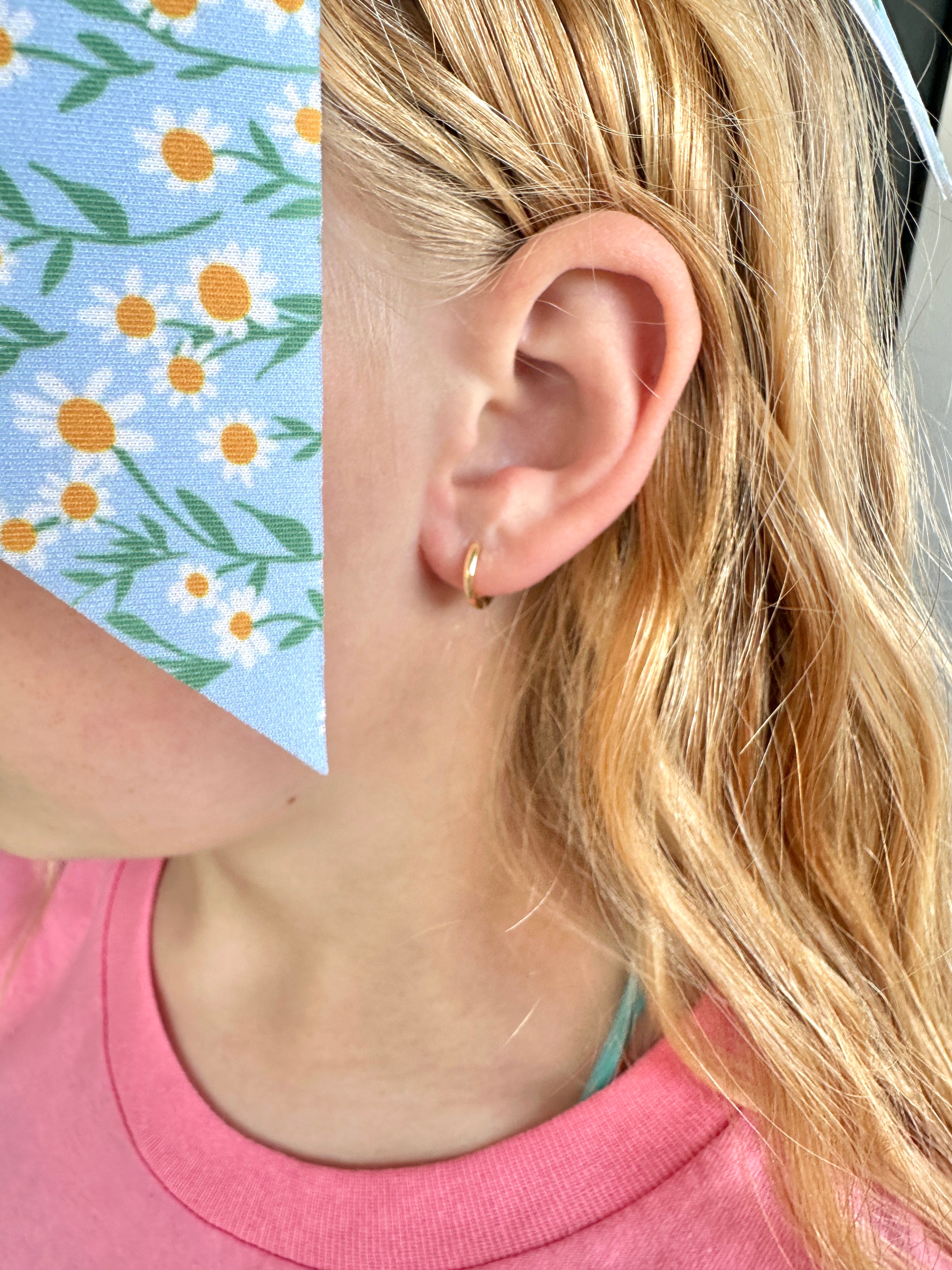 Simple Gold Filled Hoops- 5 sizes