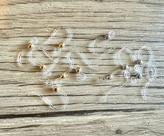 Plastic Earring Hook Switch out