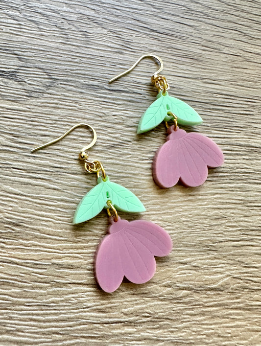 Matte Berry Wildberry Earrings