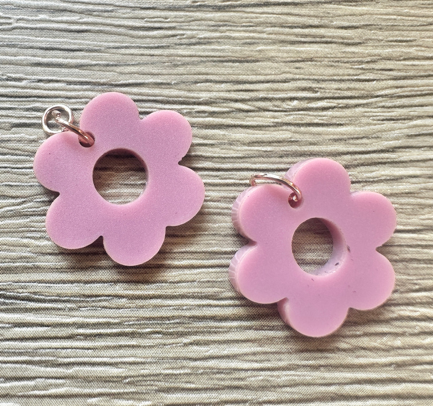 Berry Daisy Hoop Charms