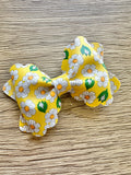 Yellow Daisy Grace Bow