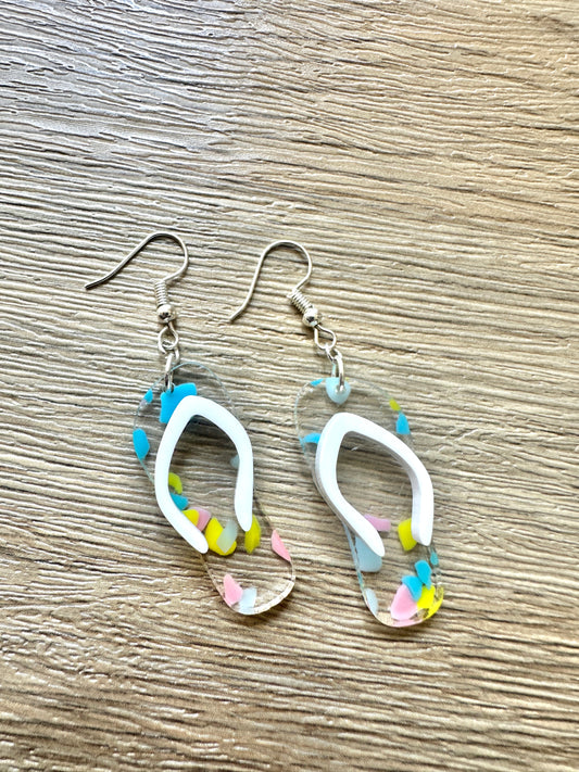 Summer Flip Flop Earrings
