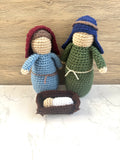 Hand crochet Nativity