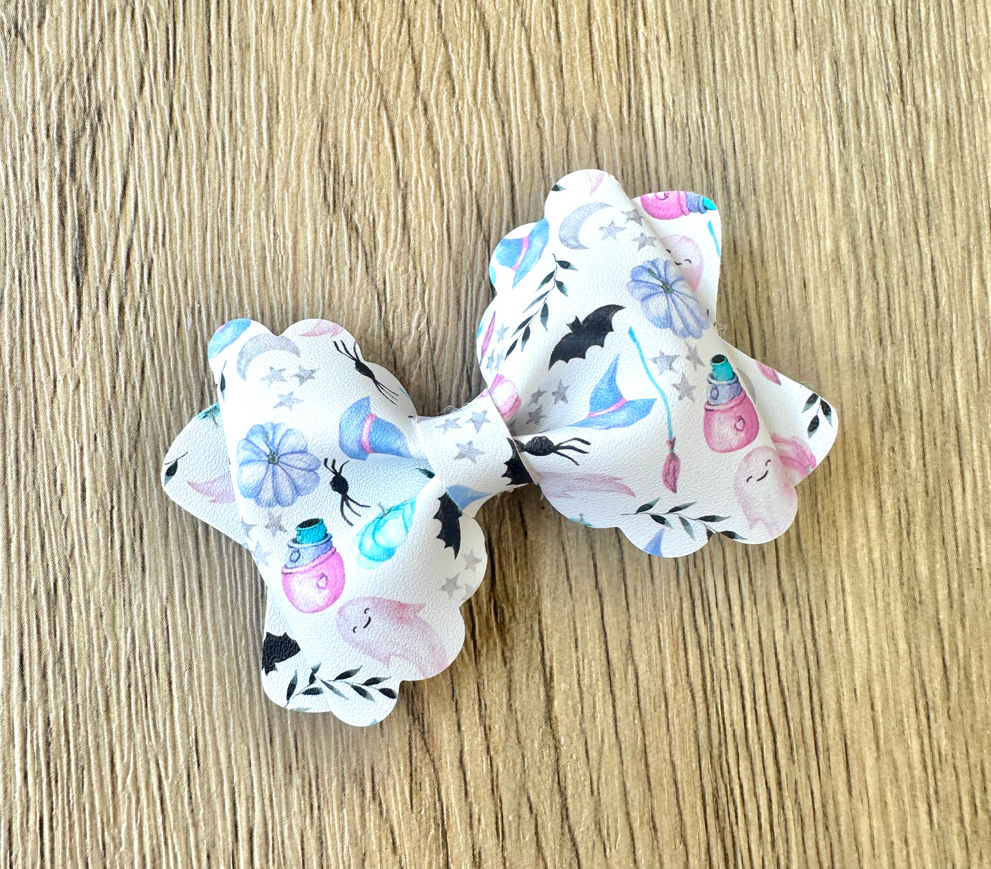 Purple Halloween Grace Bow