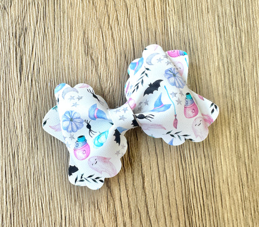 Purple Halloween Grace Bow