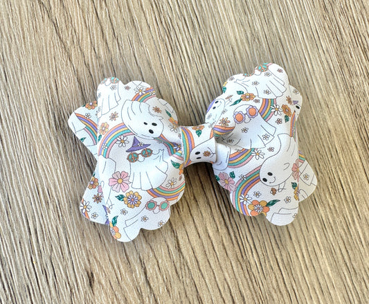 Groovy Ghost Grace Bow