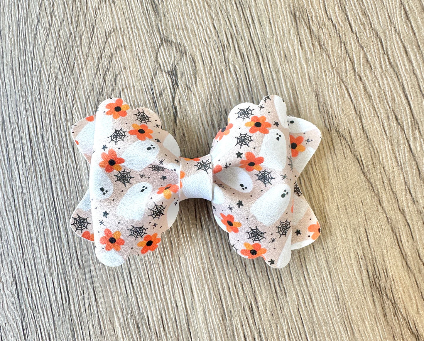Floral Ghost Grace Bow
