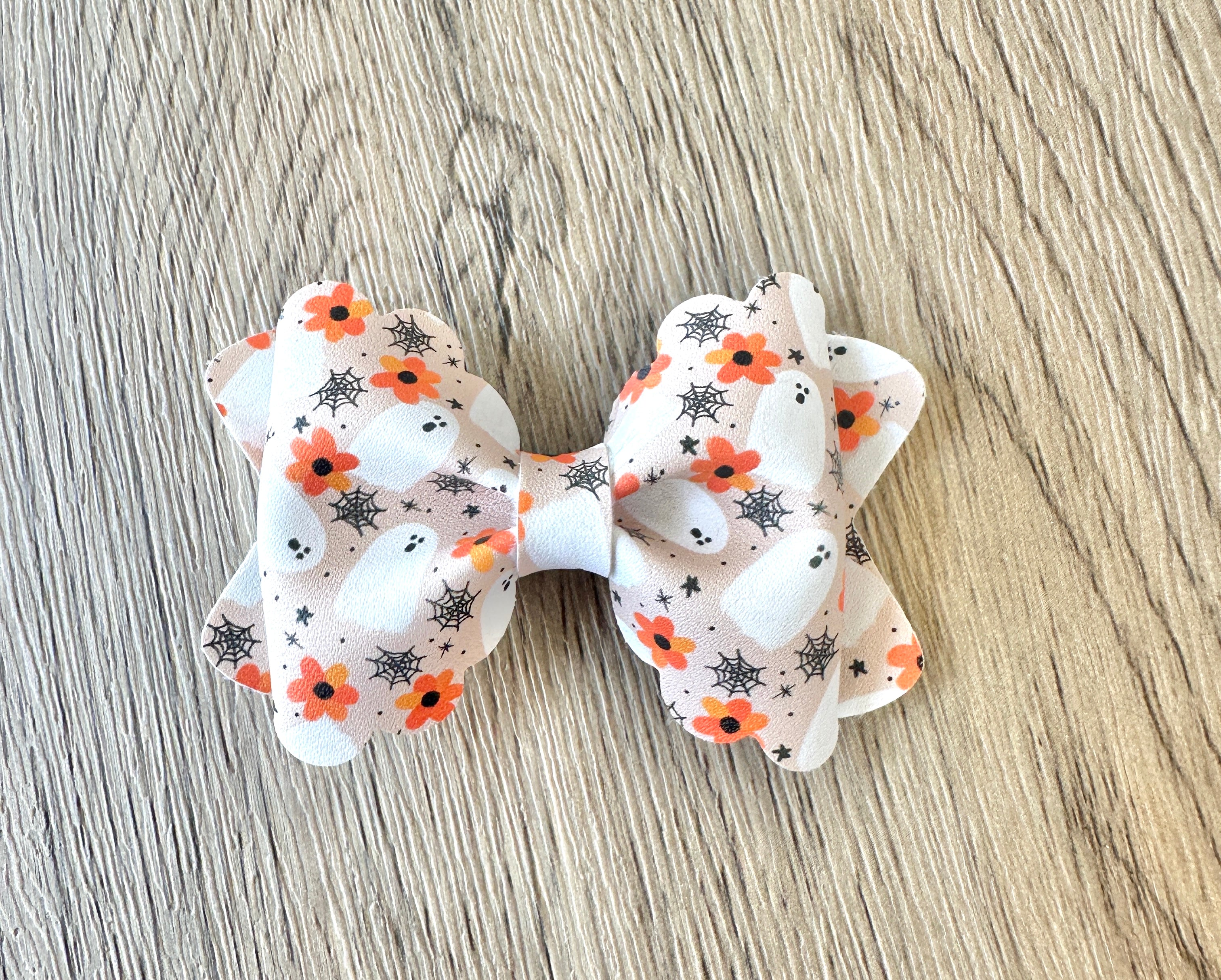 Floral Ghost Grace Bow