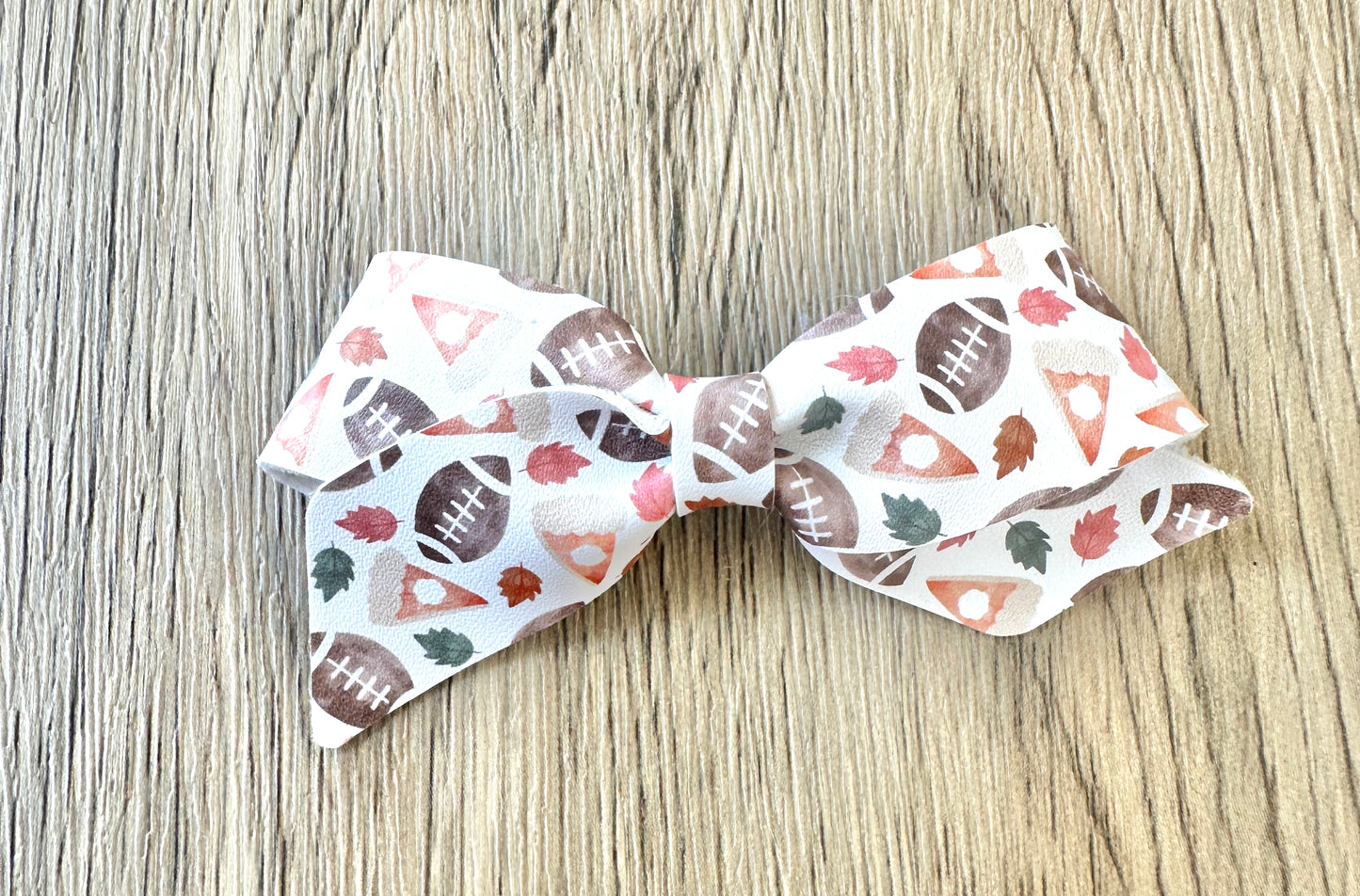 Football and Pie Blakley Bow