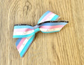 Blue Stripe Blakely Bow