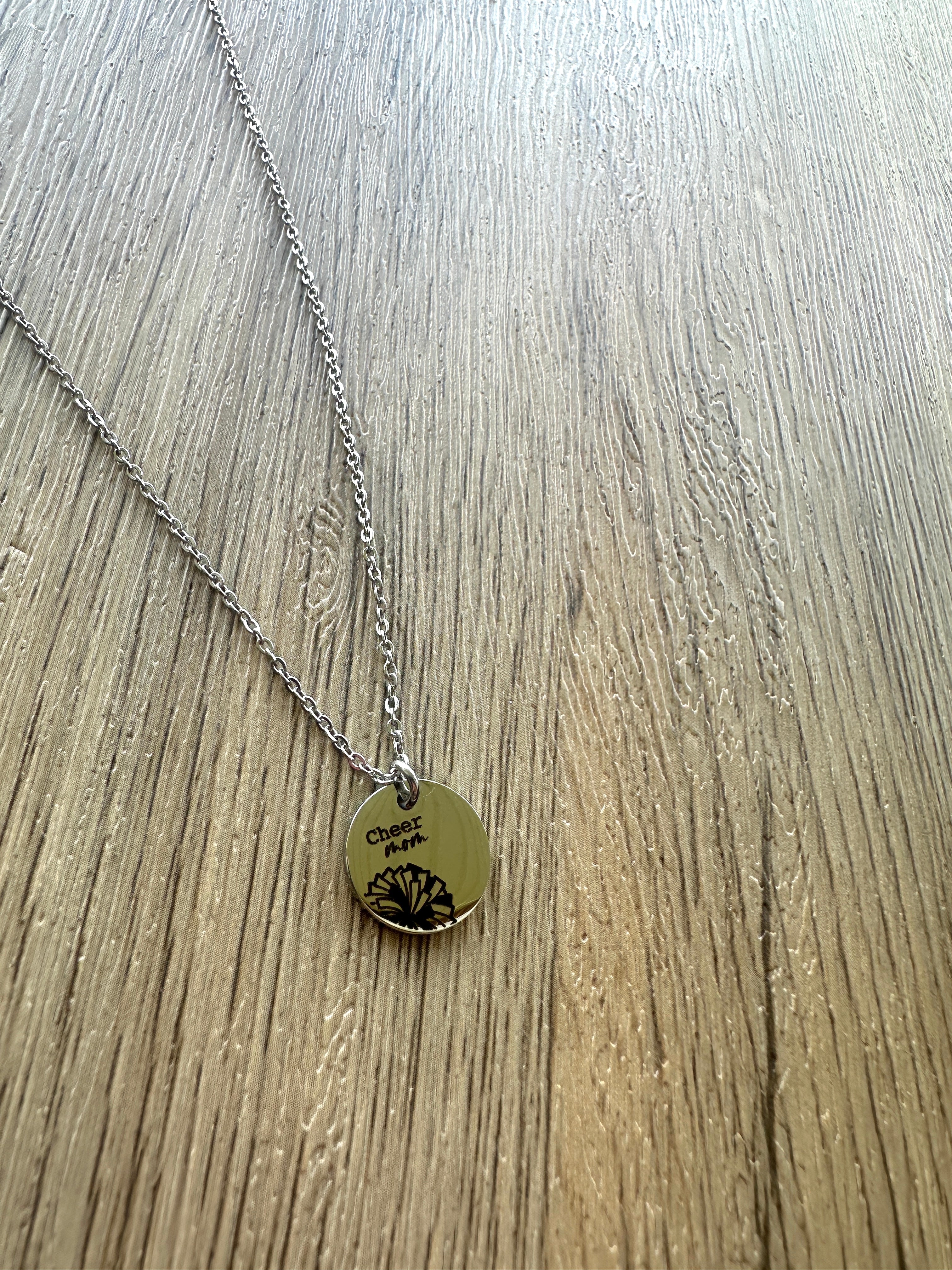 Round Sports Mom Necklaces- 14 sports