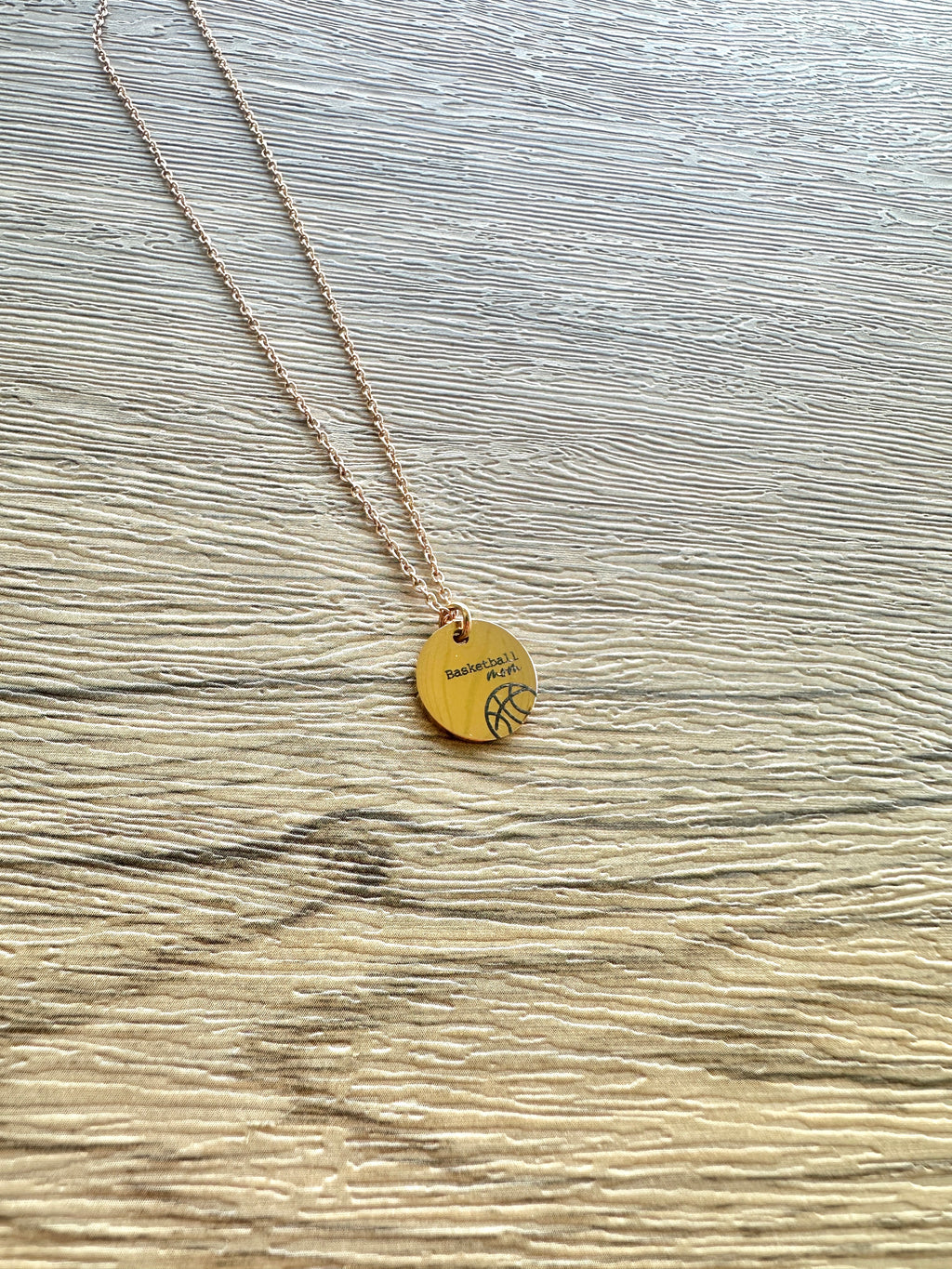 Round Sports Mom Necklaces- 14 sports