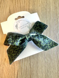 Green Leopard Velvet Blakely