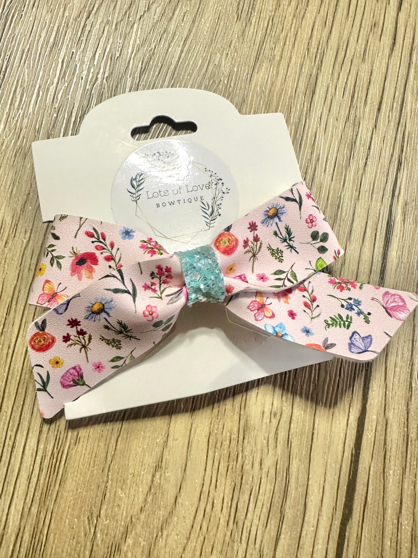 Pink Floral with Butterfly Blakely