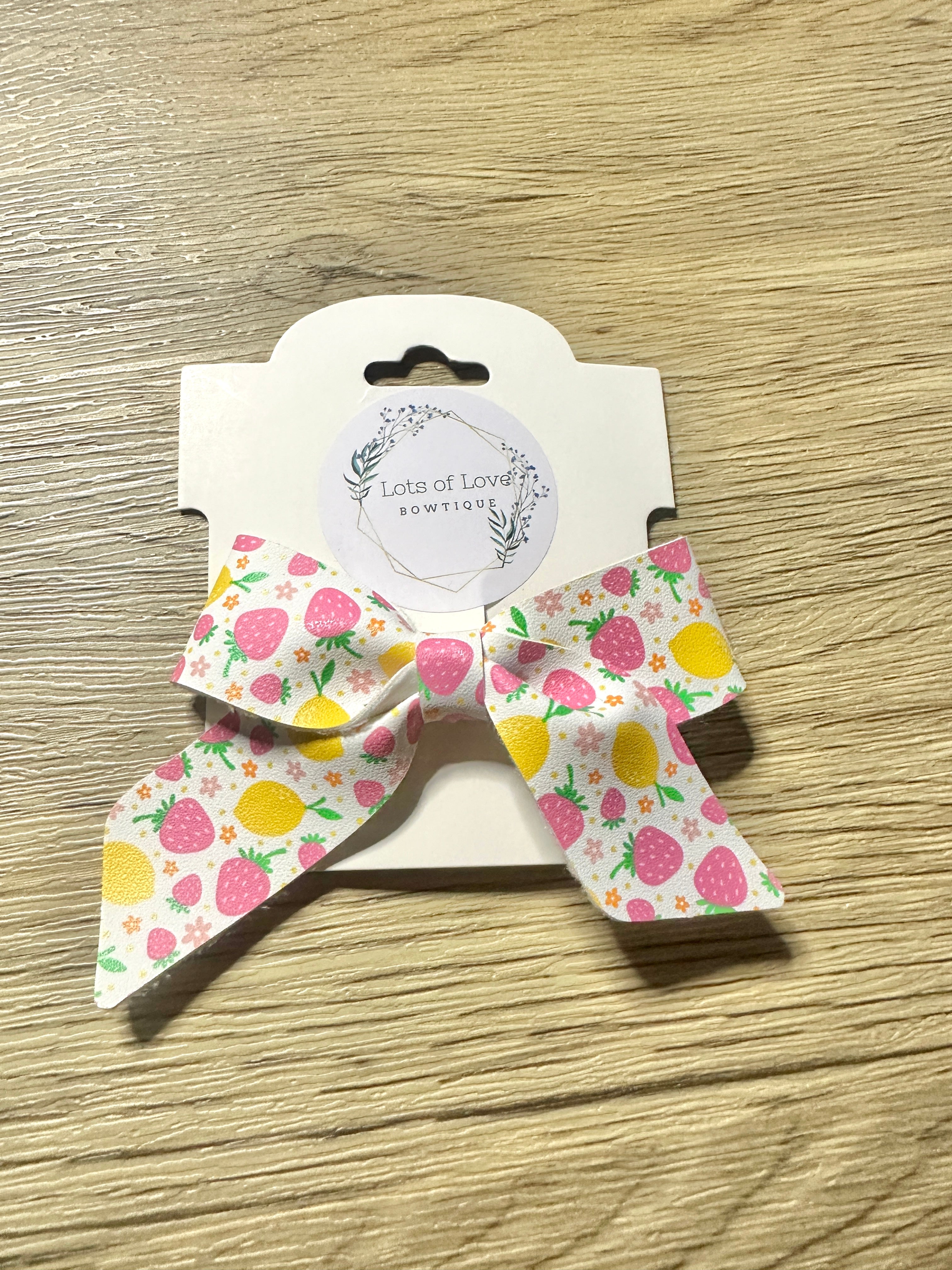 Strawberry Lemonade Blakley Bow
