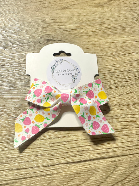 Strawberry Lemonade Blakley Bow