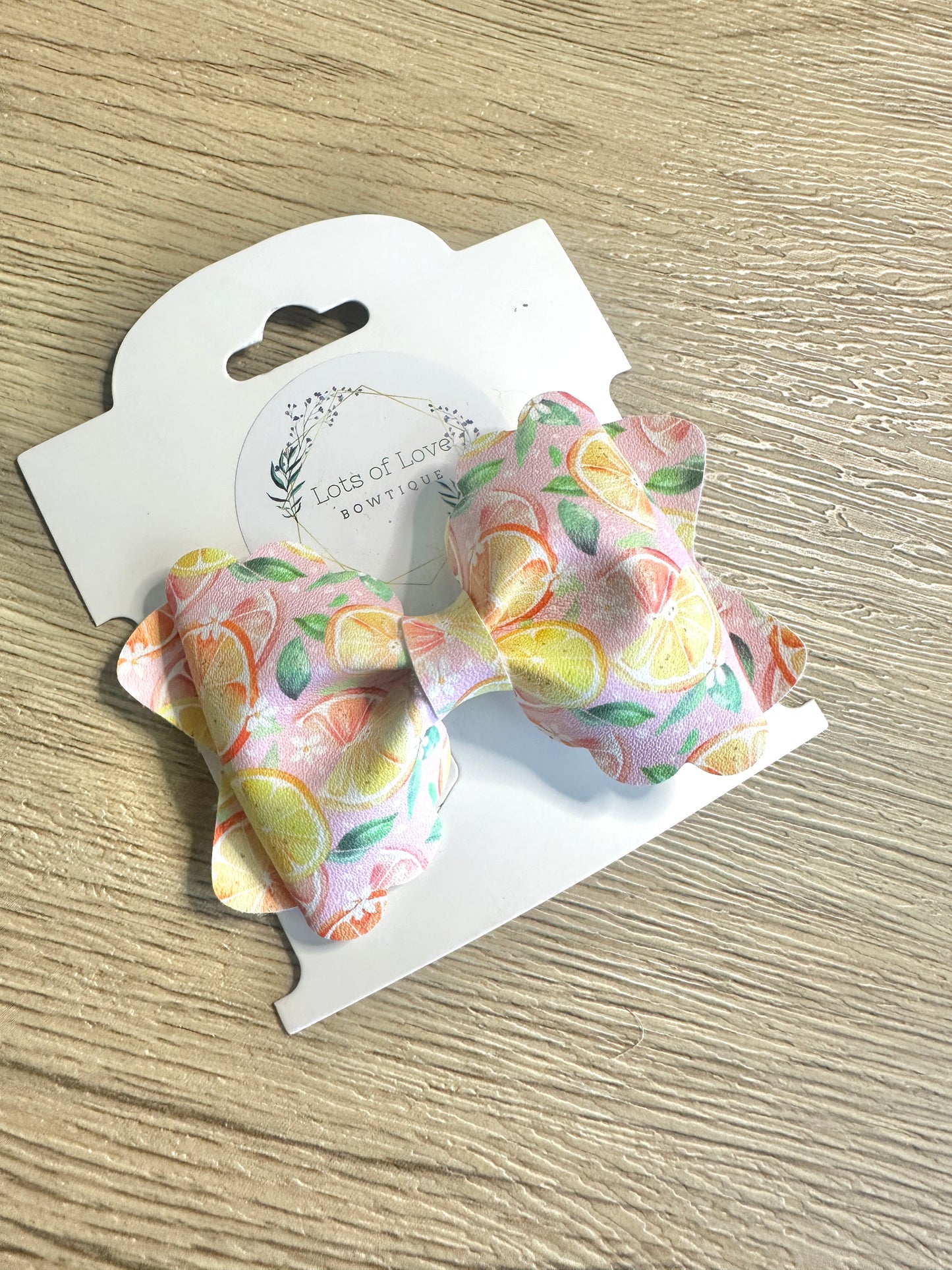 Citrus Slices Grace Bow