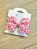Pink Puzzle Grace Bow