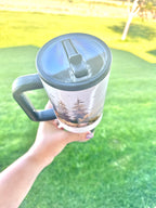 Classic Mountain 40 oz Flip Top Tumbler